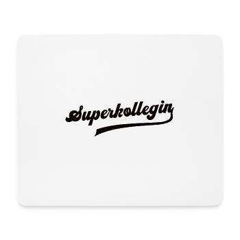 Beste Kollegin Superkollegin Arbeitskollegin Danke - Mousepad (Querformat) - Weiß - Vorne