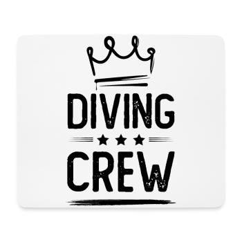 Diving Crew - Mousepad (Querformat) - Weiß - Vorne