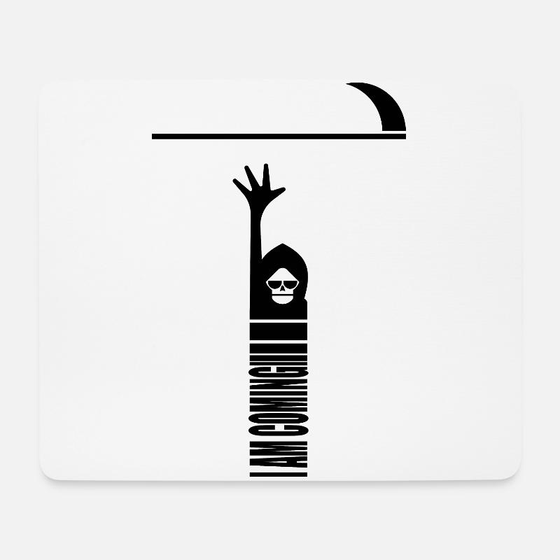 I am coming - Mousepad (Querformat) - Weiß