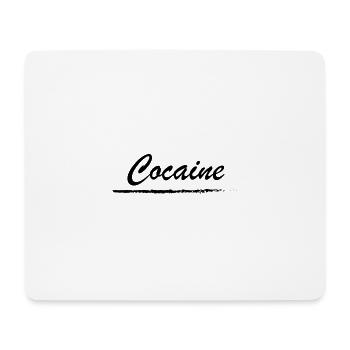 Cocaine - Kokain, Droge, Betäubungsmittel - Mousepad (Querformat) - Weiß - Vorne