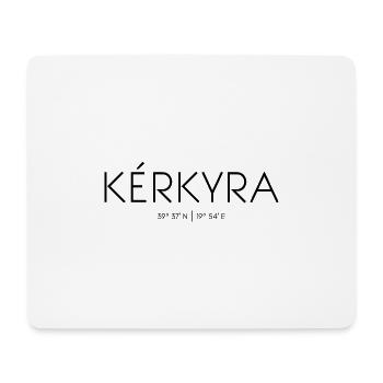 Korfu, Griechenland, Mittelmeeer, Ionische Inseln - Mousepad (Querformat) - Weiß - Vorne