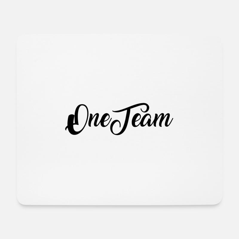 One Team - Mouse Pad (horizontal) - white