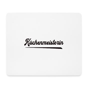 Küchenmeisterin Chefköchin Küchen Meisterin Köchin - Mousepad (Querformat) - Weiß - Vorne