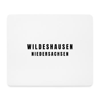 Wildeshausen, Lower Saxony - Mouse Pad (horizontal) - white - Front