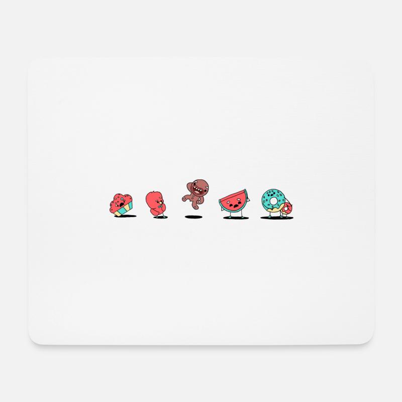 Friends - Freunde - Weihnachten - Lebkuchen - Mousepad (Querformat) - Weiß