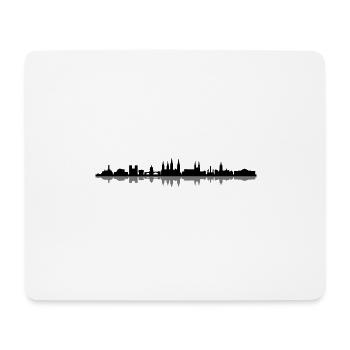 Skyline - Bamberg - Tapis de souris (format paysage) - blanc - Devant