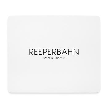 Reeperbahn, Hamburg, St. Pauli, Sündige Meile - Mousepad (Querformat) - Weiß - Vorne