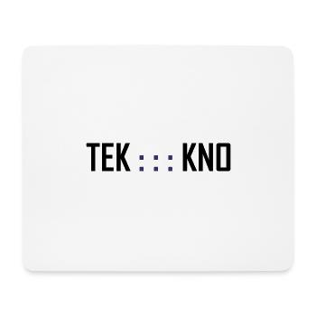 Tekkno 1 - Mouse Pad (horizontal) - white - Front
