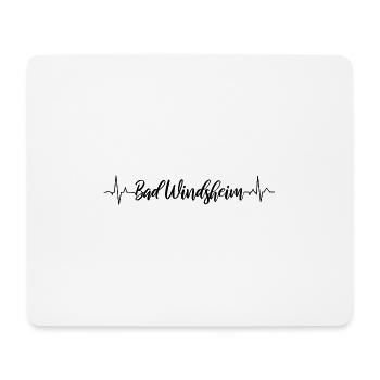 EKG Bad Windsheim - Mousepad (Querformat) - Weiß - Vorne