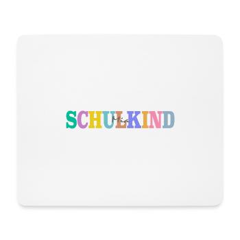 Schulkind mit Mia - Mousepad (Querformat) - Weiß - Vorne