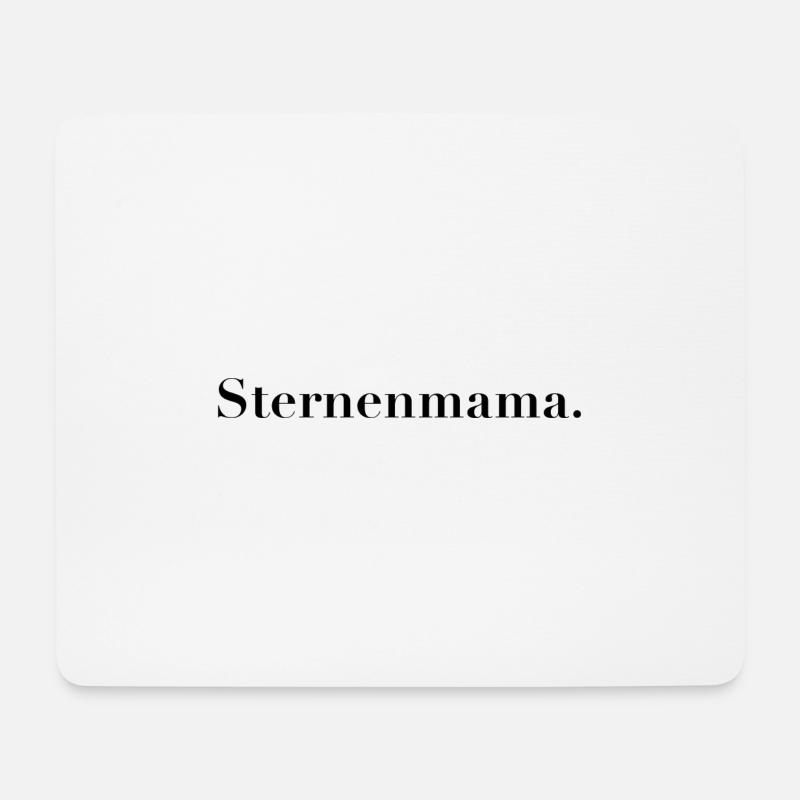 Sternenmama - Mousepad (Querformat) - Weiß