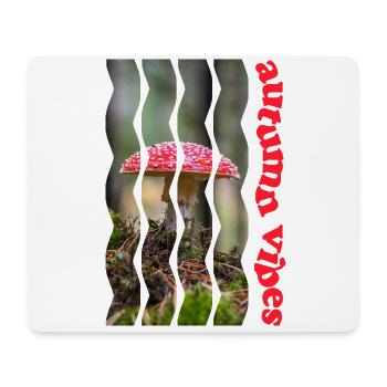 automne 61 tue-mouche - Tapis de souris (format paysage) - blanc - Devant