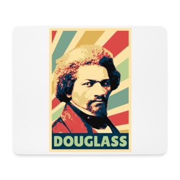 Frederick Douglass Vintage Colors - Mouse Pad (horizontal) - white - Front