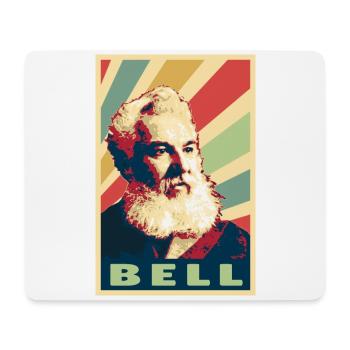 Alexander Graham Bell Vintage Colors - Mouse Pad (horizontal) - white - Front