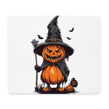 Funny Witches Pumpkin Monster Halloween - Mouse Pad (horizontal) - white - Front