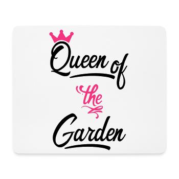 jardin - Tapis de souris (format paysage) - blanc - Devant