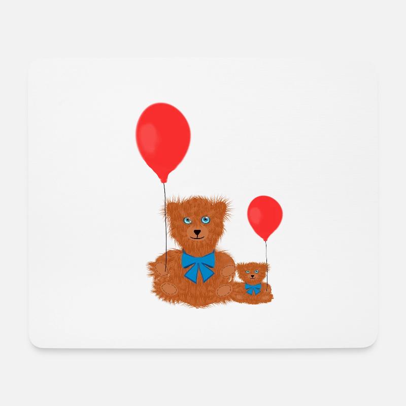 Mes oursons - Mouse Pad (horizontal) - white
