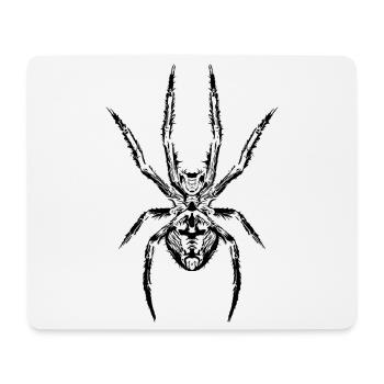 Spider power The symbol of strength and mystery - Mouse Pad (horizontal) - white - Front