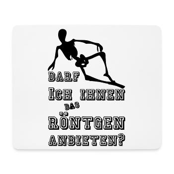 Röntgen anbieten Medizin Geschenk - Mousepad (Querformat) - Weiß - Vorne