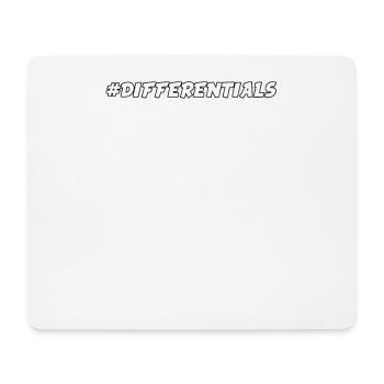 Differentials - Mouse Pad (horizontal) - white - Front