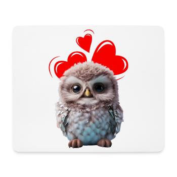 Valentinstag Geschenk,Happy Valentine's Day Shirt - Mousepad (Querformat) - Weiß - Vorne