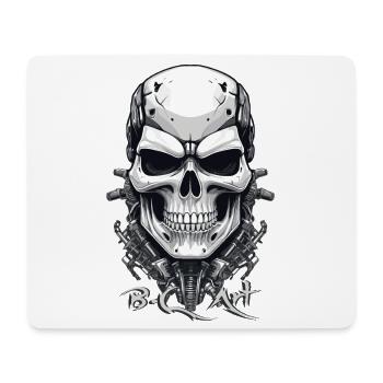 Skull B.C Art - Mouse Pad (horizontal) - white - Front