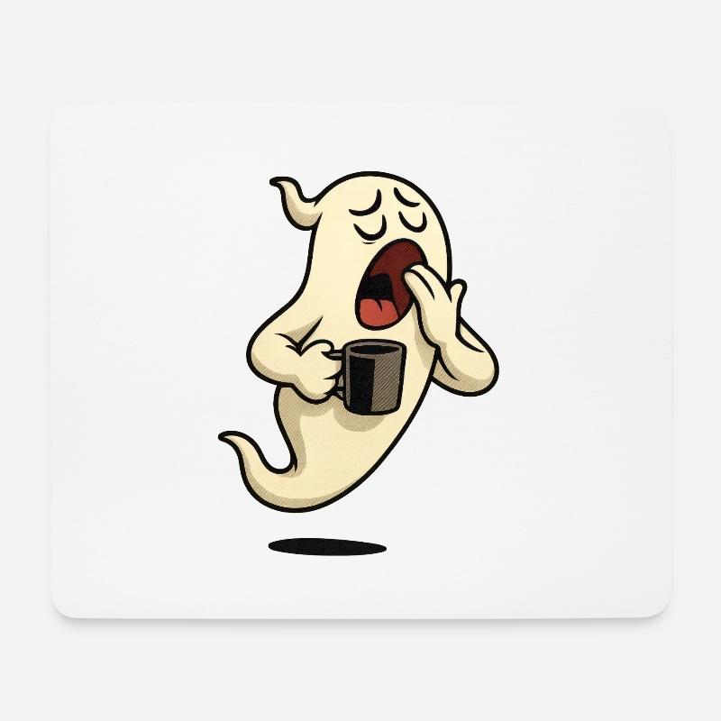 Tired mind. - Mouse Pad (horizontal) - white
