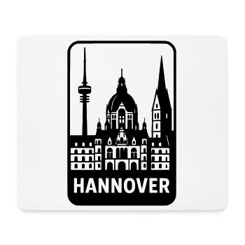 Hanover Silhouette - Mouse Pad (horizontal) - white - Front