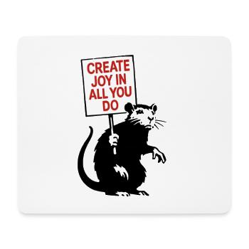 Freude in allem was du tust - Mousepad (Querformat) - Weiß - Vorne
