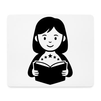 Teacher & Reading Friend | Magic of Books - Mouse Pad (horizontal) - white - Front