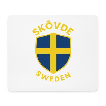 Skövde-Schild Schweden Wappen - Mousepad (Querformat) - Weiß - Vorne