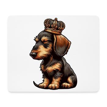 wire-haired dachshund dachshund dachshund owner Teckel Tekkel - Mouse Pad (horizontal) - white - Front