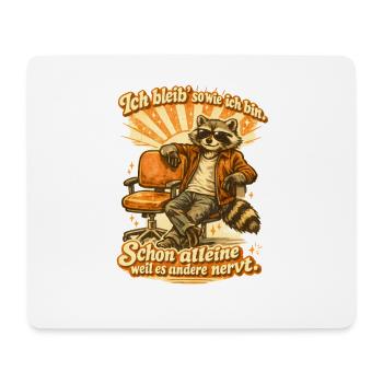 Witzige Sarkastische Ironische Sprüche - Mousepad (Querformat) - Weiß - Vorne