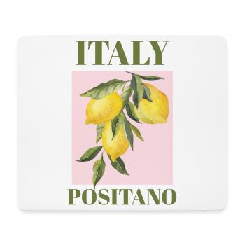 Italien Positano Urlaub Strand Zitronen Amalfi - Mousepad (Querformat) - Weiß - Vorne