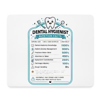 Dental Hygienist Gift for Dental Assistant - Mouse Pad (horizontal) - white - Front
