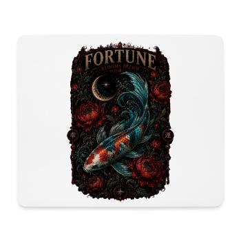 Fortune is not found—it blooms beneath the surface - Mouse Pad (horizontal) - white - Front