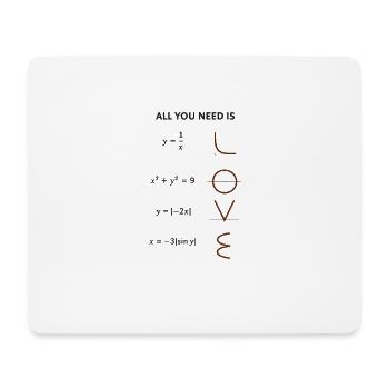 Mathematician Humor Mathematics - Mouse Pad (horizontal) - white - Front