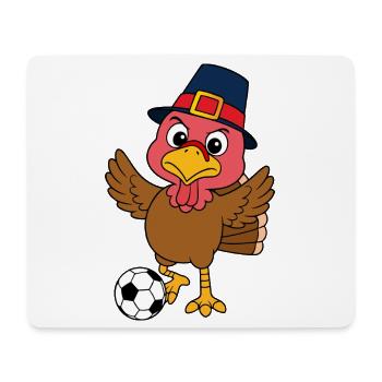 Thanksgiving Turkey Foot - Mouse Pad (horizontal) - white - Front