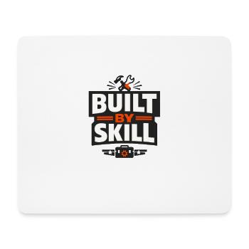 Built by Skill Logo Tee - Mouse Pad (horizontal) - white - Front
