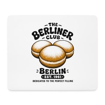 The Berliner Club – Berlin 1961 - Mousepad (Querformat) - Weiß - Vorne