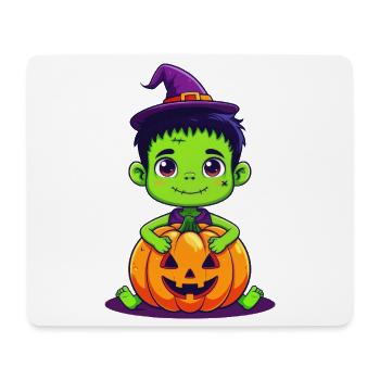 Halloween-Kind - Mousepad (Querformat) - Weiß - Vorne