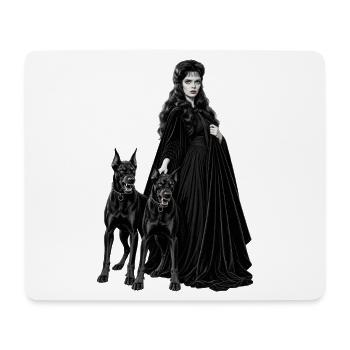 GOTISCHE CERBERUS - Mousepad (Querformat) - Weiß - Vorne