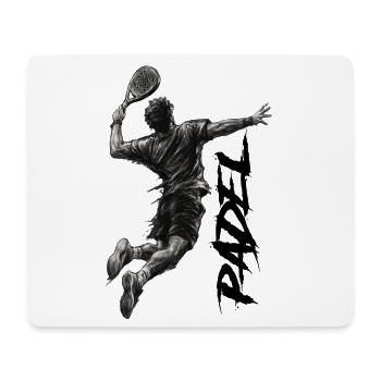 Padel - Mousepad (Querformat) - Weiß - Vorne