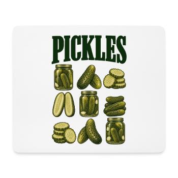 Gurkenraster - Mousepad (Querformat) - Weiß - Vorne