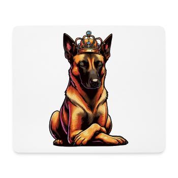 Malinois Belgian Shepherd Malinois Owner - Mouse Pad (horizontal) - white - Front