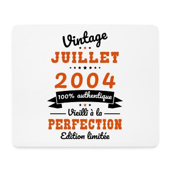 20 Year Anniversary - Vintage - July 2004 - Mouse Pad (horizontal) - white - Front