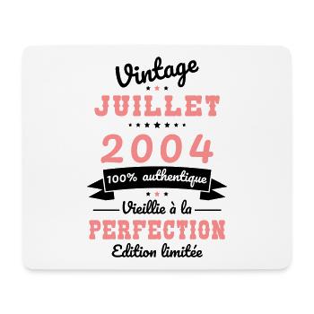 20 Year Anniversary - Vintage - July 2004 - Mouse Pad (horizontal) - white - Front