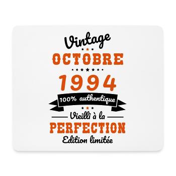 30 Years Anniversary - Vintage - October 1994 - Mouse Pad (horizontal) - white - Front