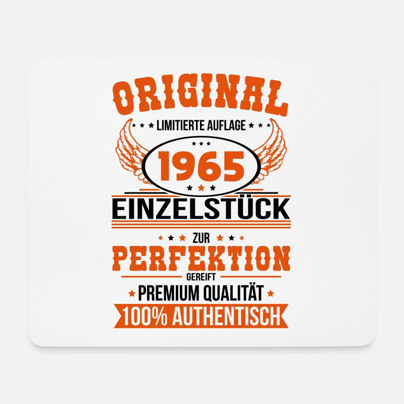 60. Geburtstag - Original 1965 Einzelstück - Mousepad (Querformat) - Weiß