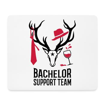 243 Cerfs Gentlemen Bachelor Support Team - Tapis de souris (format paysage) - blanc - Devant